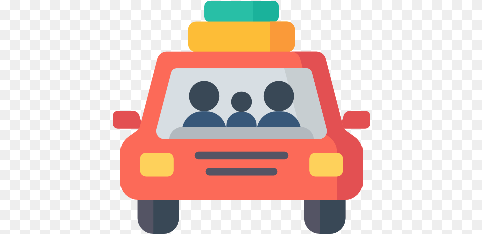 Family Car Car Icon With Family, Dynamite, Weapon, Transportation, Vehicle Png Image