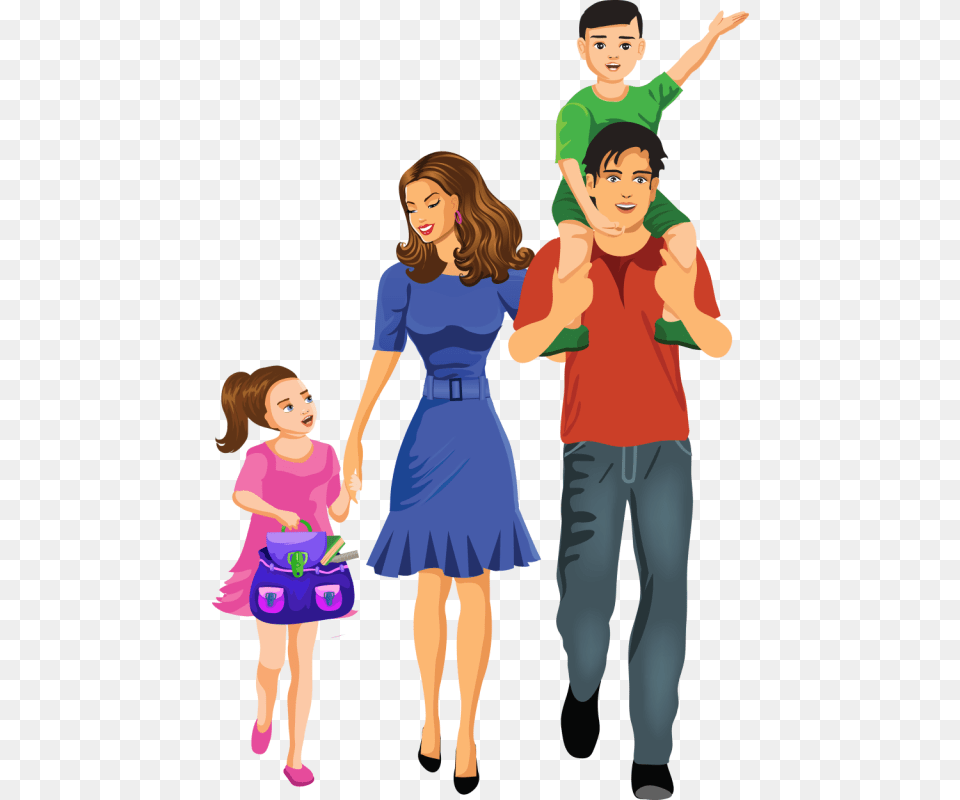 Family Cartoon Scrapbook And Clip Art, Adult, Person, Female, Woman Free Transparent Png