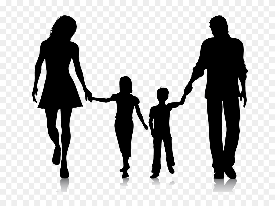 Family Child Clip Art, Silhouette, Adult, Walking, Person Free Transparent Png