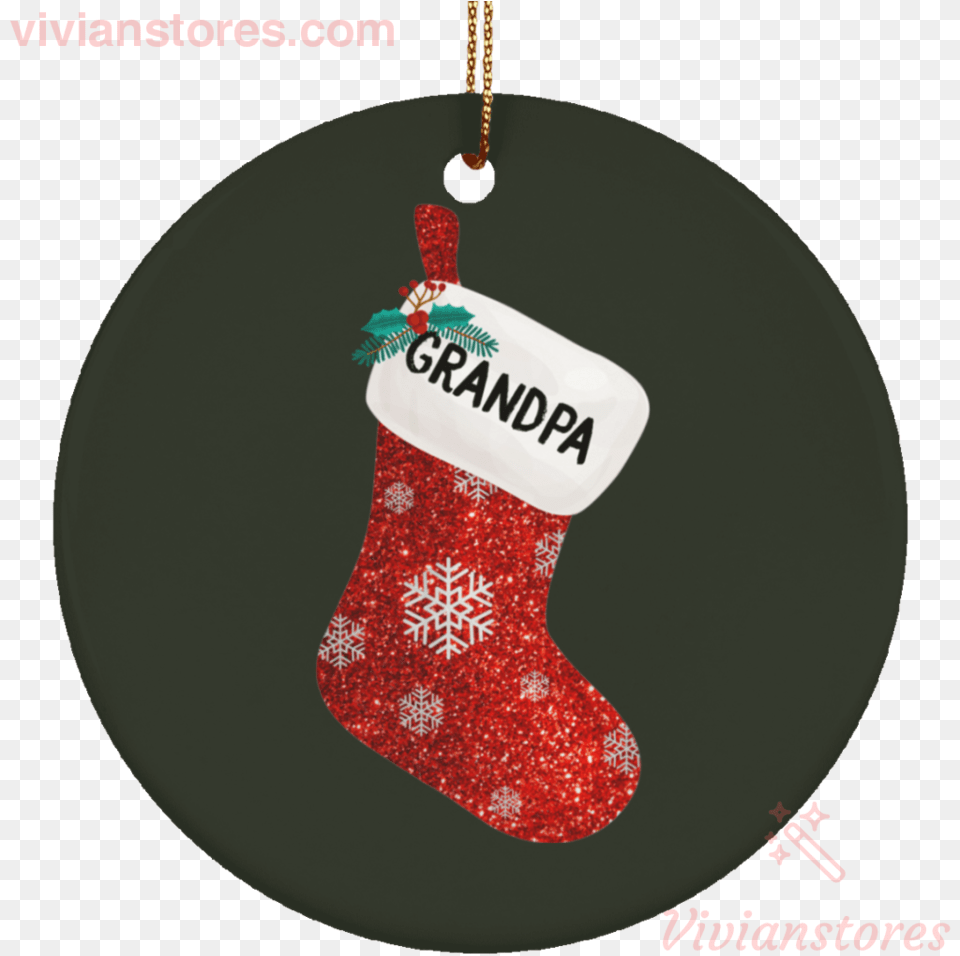 Family Christmas Ornaments Grandpa S Christmas Sock Christmas Ornament, Clothing, Hosiery, Stocking, Christmas Decorations Free Png Download