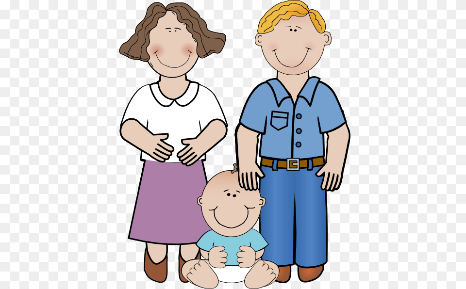 Family Clipart, Baby, Person, Face, Head Png Image