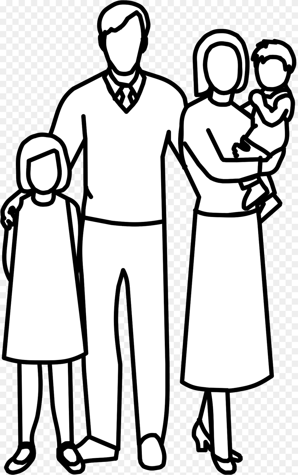 Family Clipart, Clothing, Coat, Adult, Person Free Transparent Png