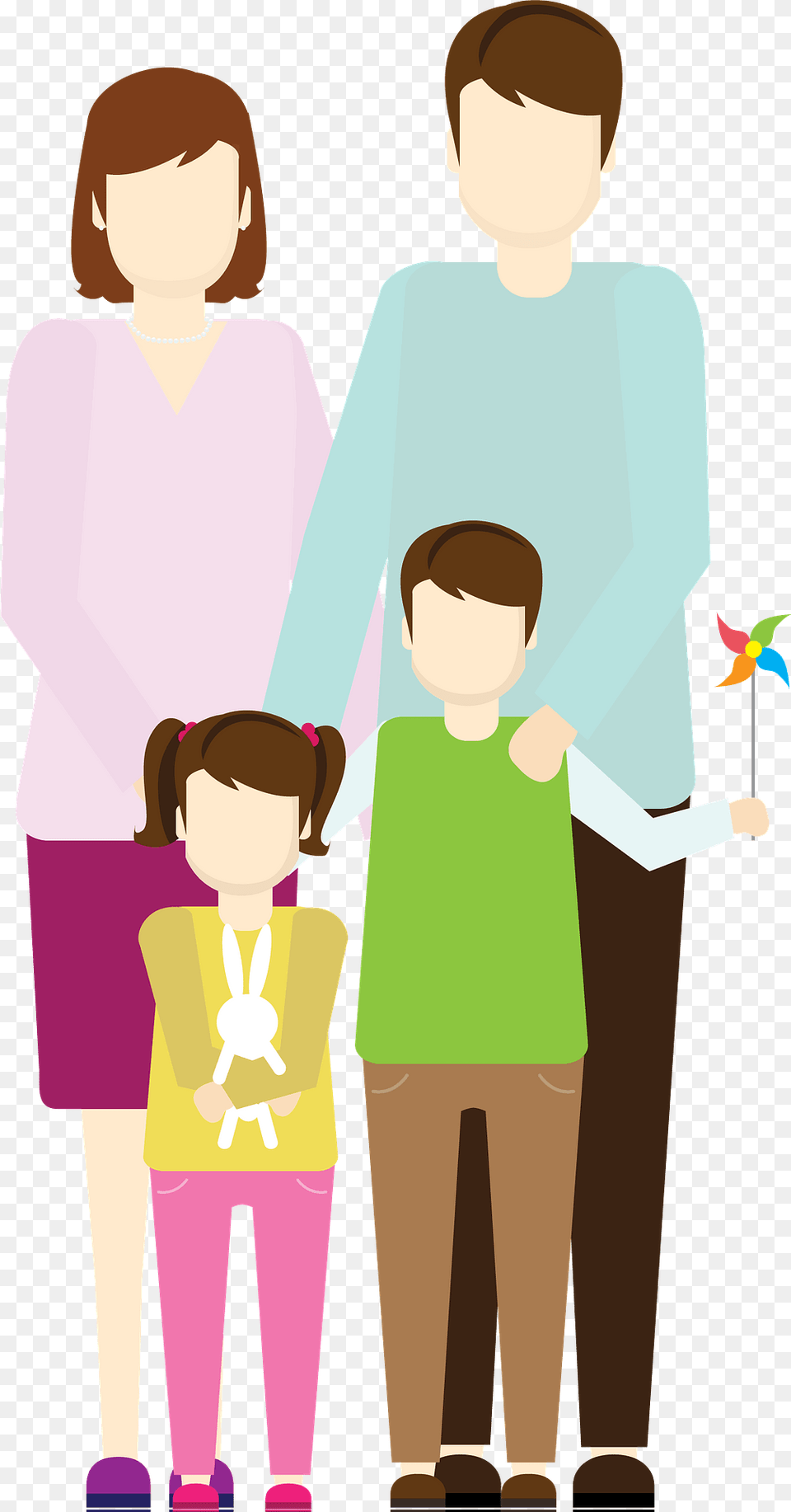 Family Clipart, Person, Long Sleeve, Sleeve, People Free Transparent Png