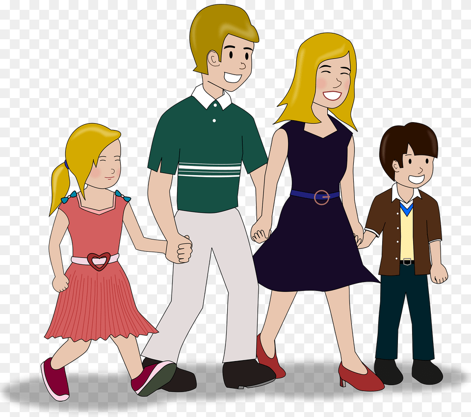Family Clipart, Publication, Book, Comics, Adult Free Png