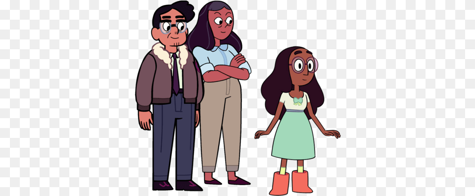 Family Clipart Connie39s Family Steven Universe, Adult, Book, Publication, Person Free Png