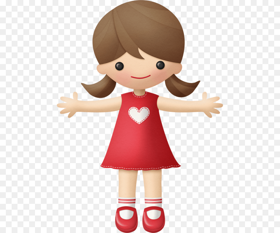 Family Clipart Girl Clipart Cute Clipart Children Clipart, Doll, Toy, Face, Head Free Png