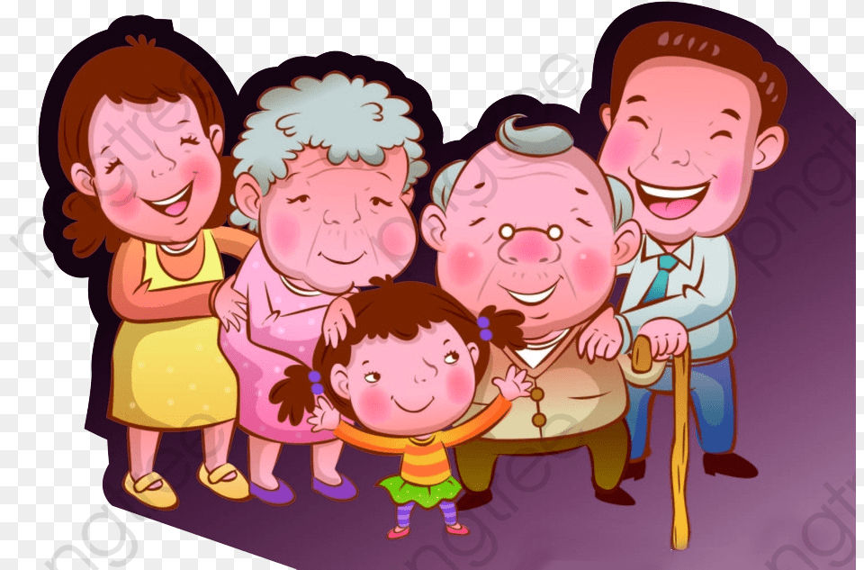 Family Clipart Happy, People, Person, Baby, Face Free Transparent Png