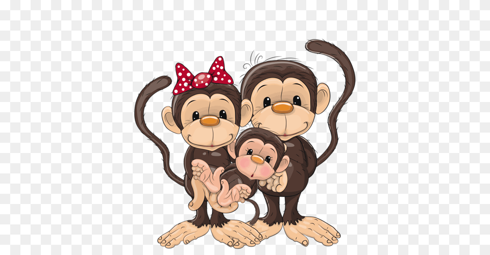 Family Clipart Monkey Free Png Download