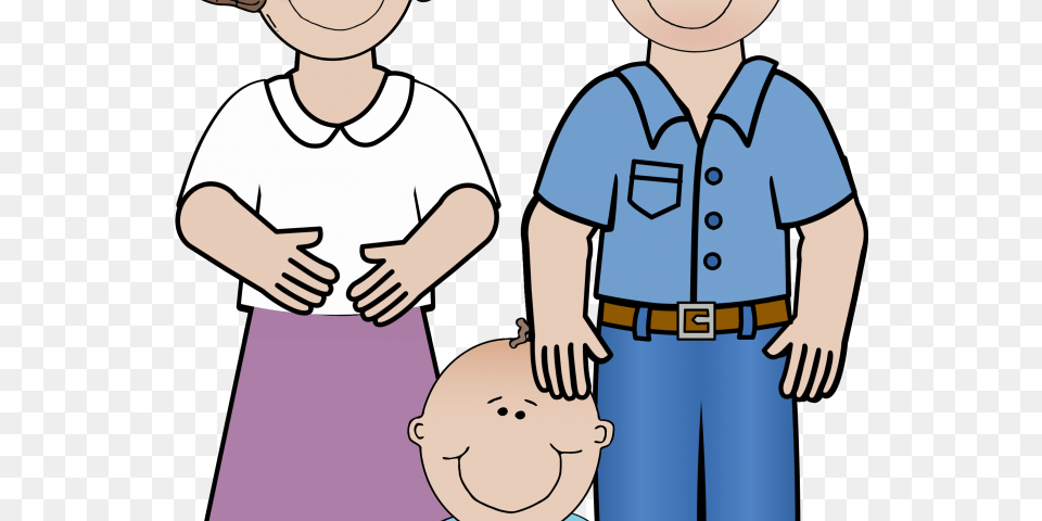 Family Clipart Transparent Background, Clothing, Pants, Person, People Png Image