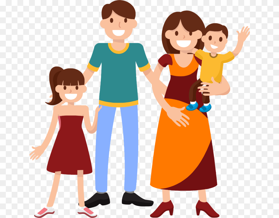 Family Clipart Transparent Background, Pants, Clothing, Adult, Person Free Png