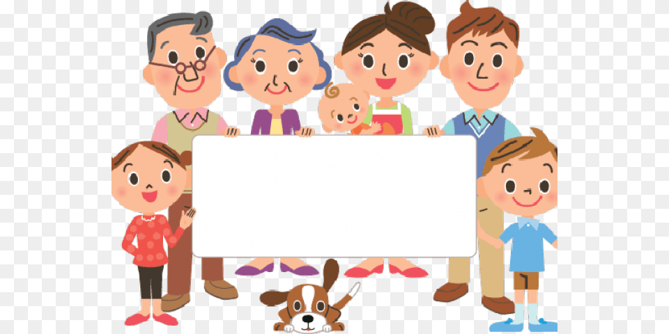 Family Clipart Transparent Background Hd Download Family Clipart Transparent Background, People, Person, Book, Comics Free Png