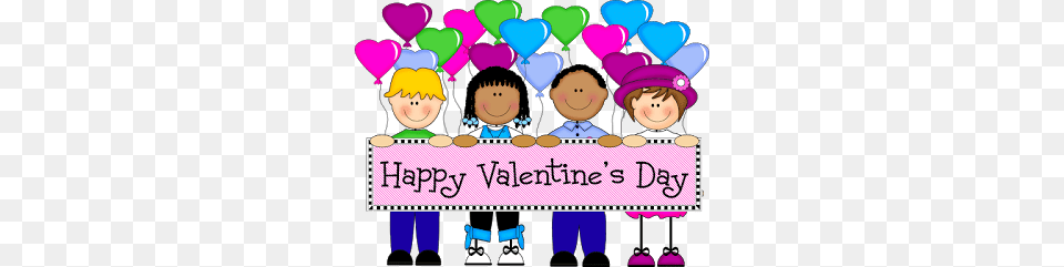 Family Clipart Valentines, Purple, Balloon, Person, People Png Image