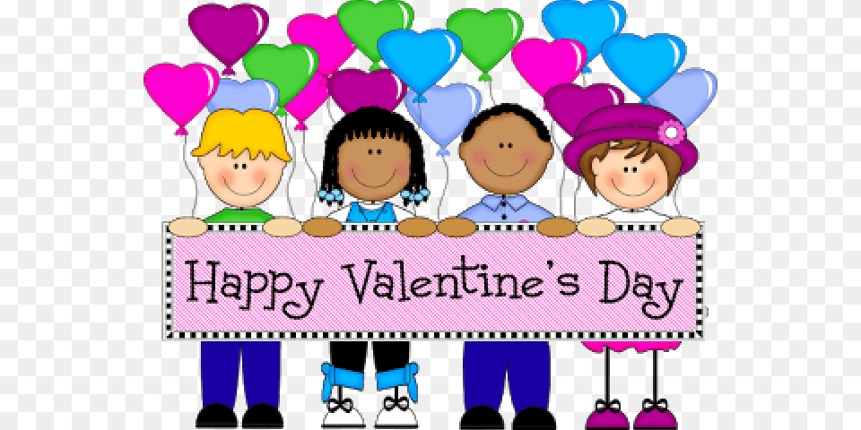 Family Clipart Valentines, Purple, Balloon, Person, People Free Transparent Png