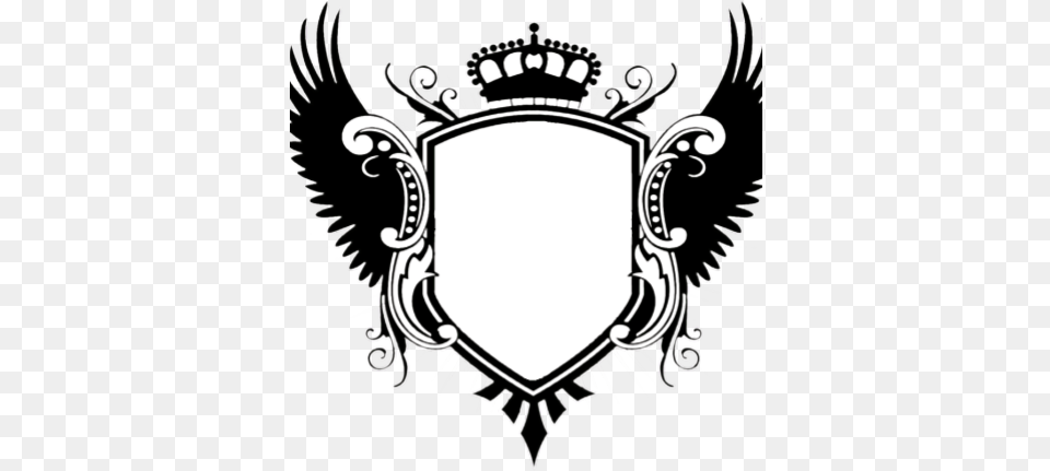 Family Crest Tattoo Logo Design Wings Logo, Emblem, Symbol, Armor, Person Free Transparent Png