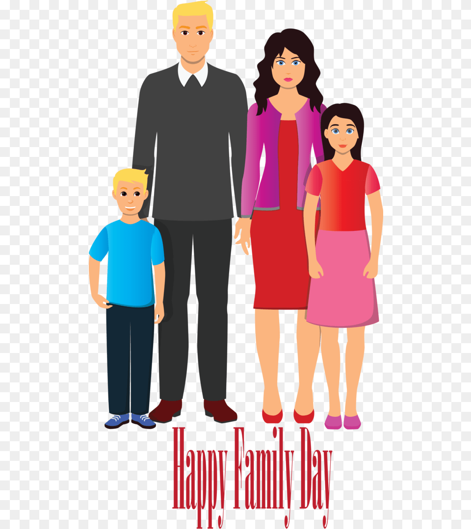 Family Day People Social Group Cartoon, Book, Publication, Adult, Sleeve Png Image