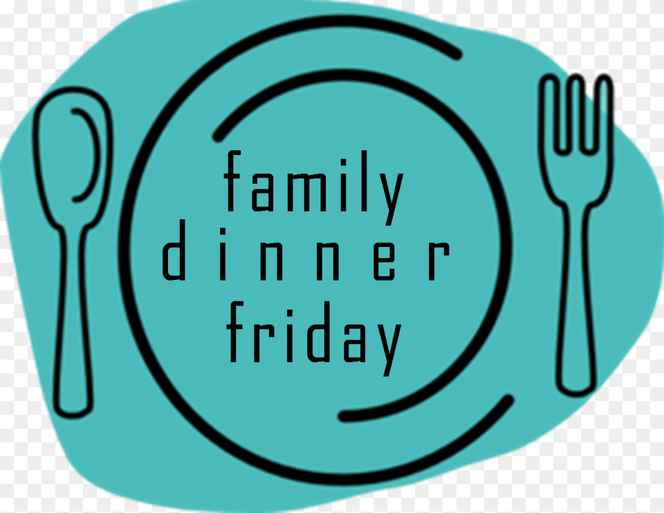 Family Dinner Friday Spoon And Fork, Cutlery Png