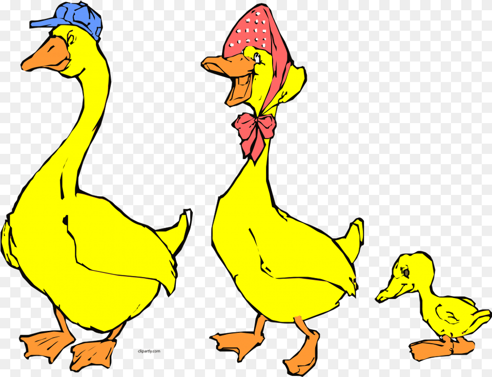 Family Duck Clipart Duck Family Clipart, Animal, Beak, Bird, Person Free Transparent Png