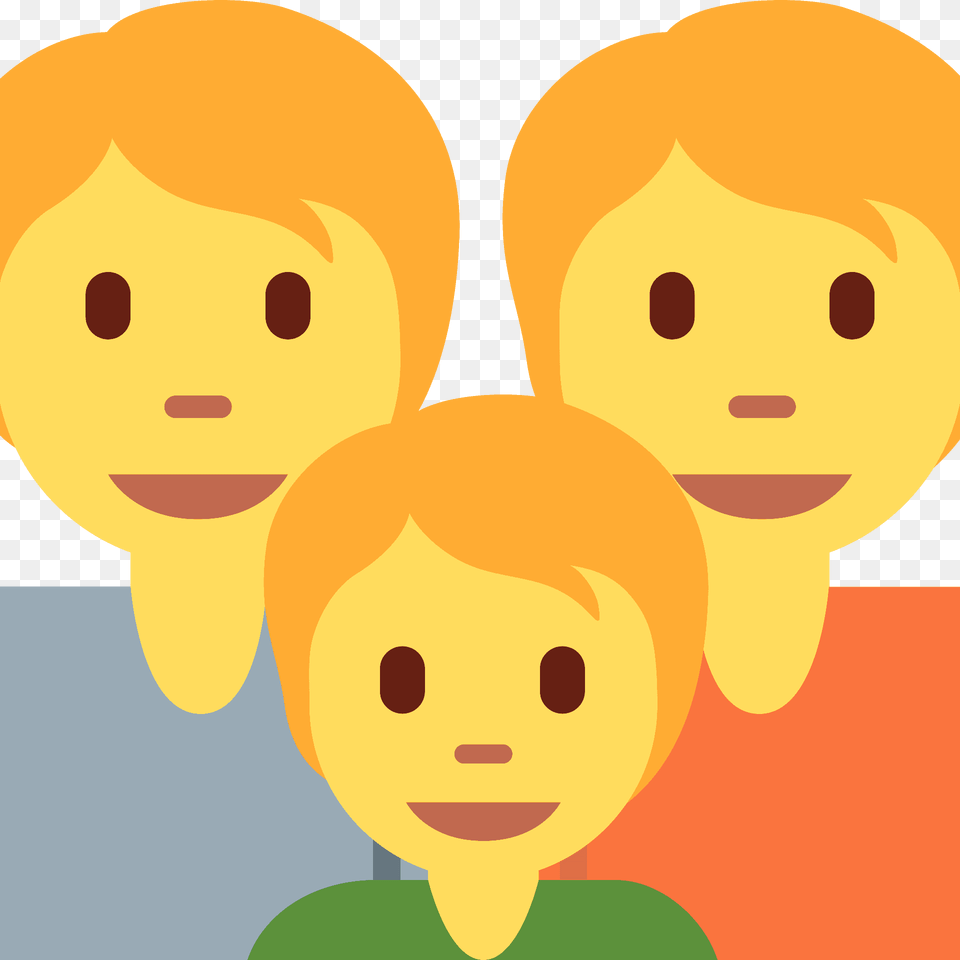 Family Emoji Clipart, Face, Head, Person Png Image
