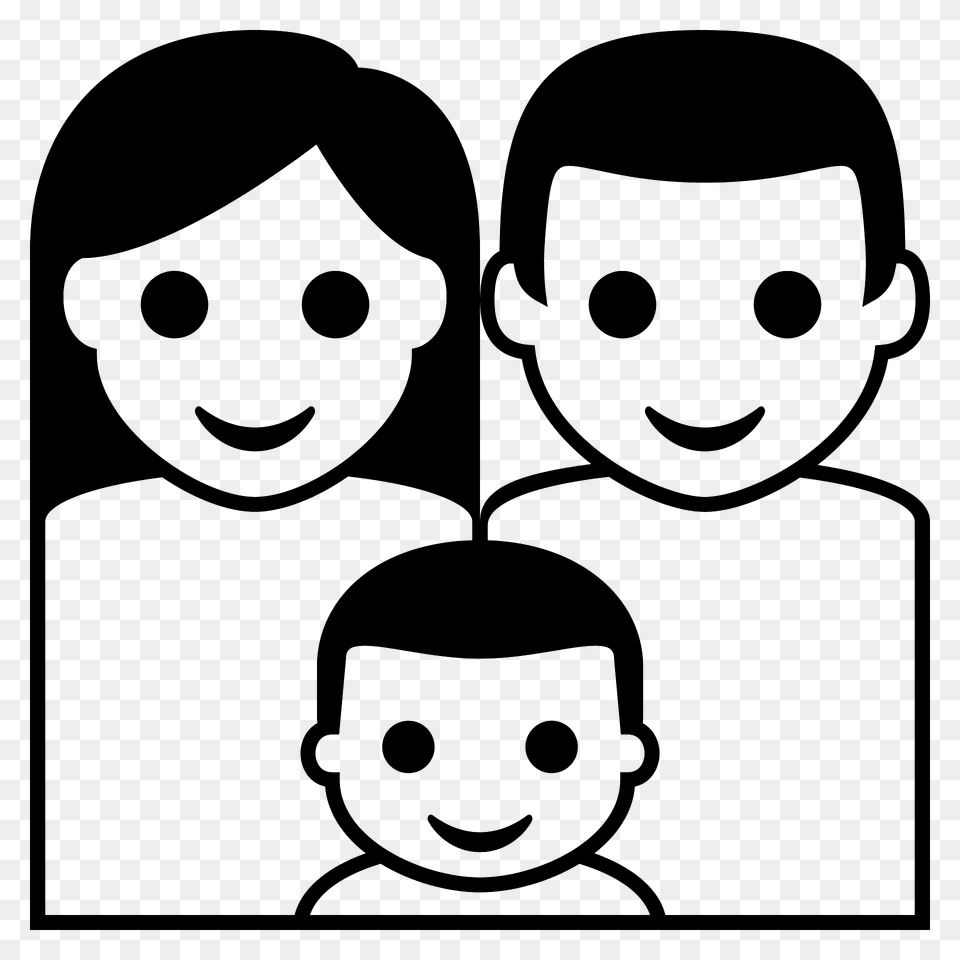Family Emoji Clipart, Person, Face, Head, Portrait Png