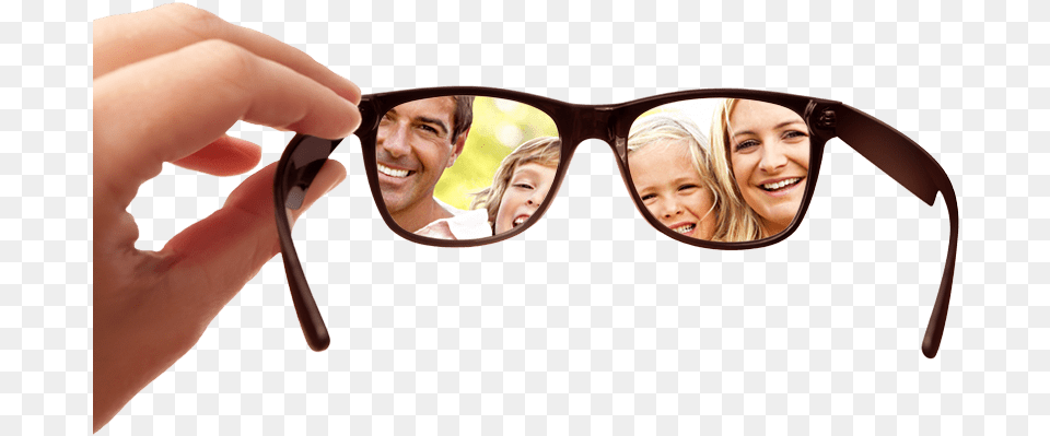 Family Focused Eye Care Hands Putting On Glasses, Accessories, Sunglasses, Person, Woman Png Image