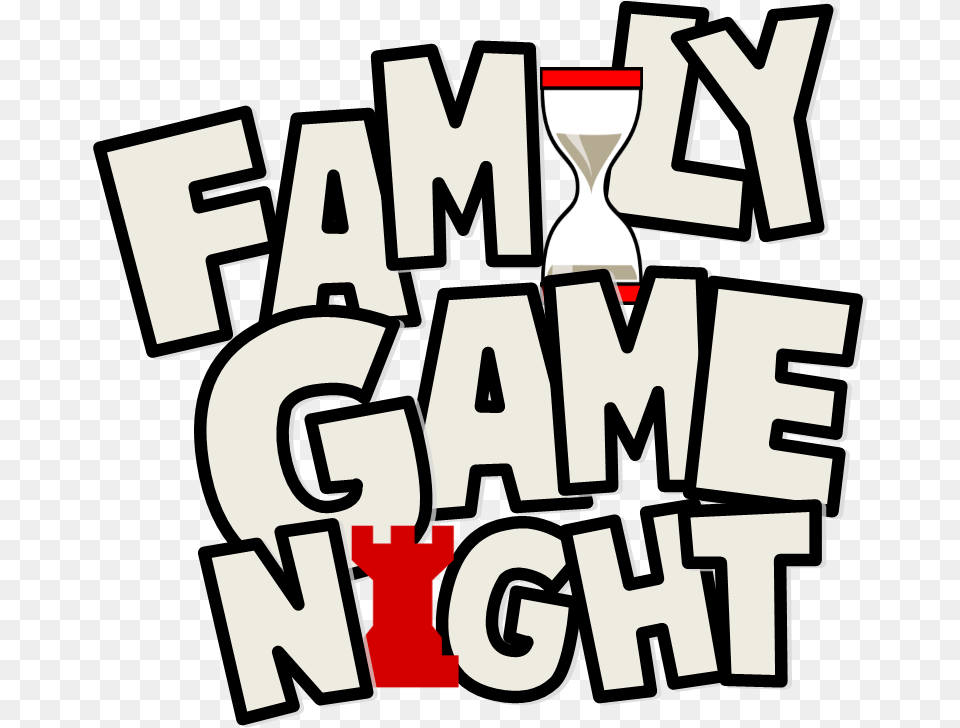 Family Games Graphic Black And White Library Hasbro Family Game Night, Text, Dynamite, Weapon, Number Png