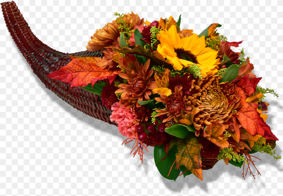 Family Gathering Floral Cornucopia, Flower, Flower Arrangement, Flower Bouquet, Plant Png Image