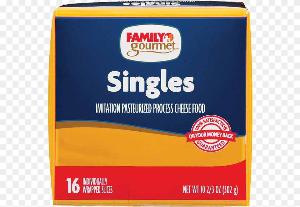 Family Gourmet Imitation Pasteurized Process Cheese Family Dollar Cheese, Box Free Transparent Png