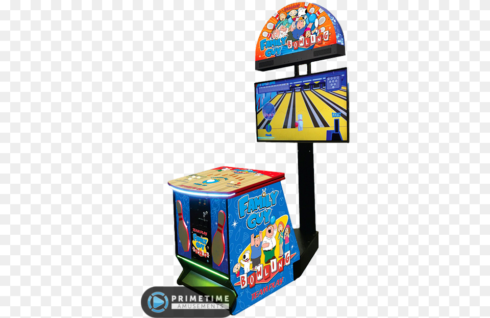 Family Guy Bowling Video Arcade Game By Team Play Family Guy Bowling Arcade Png