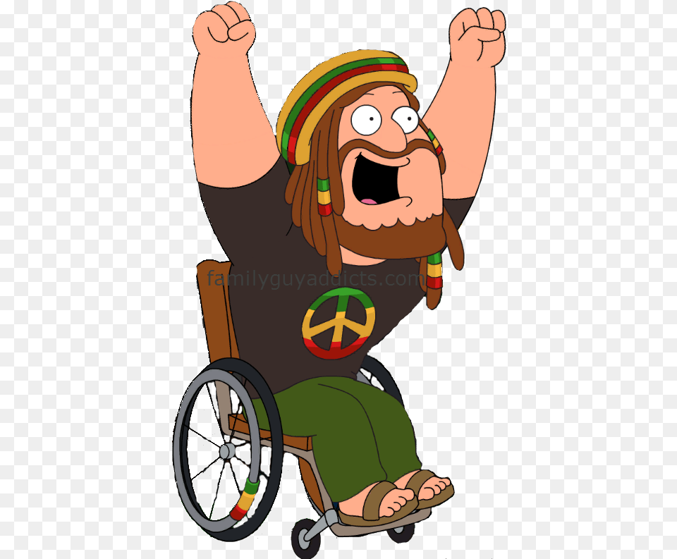 Family Guy Characters Joe, Furniture, Chair, Baby, Person Free Transparent Png