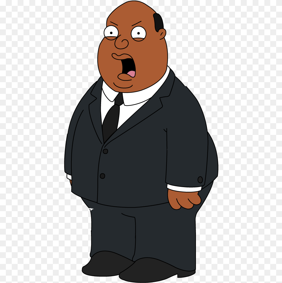 Family Guy Clipart Background Chris Black Family Guy, Suit, Clothing, Coat, Formal Wear Free Transparent Png