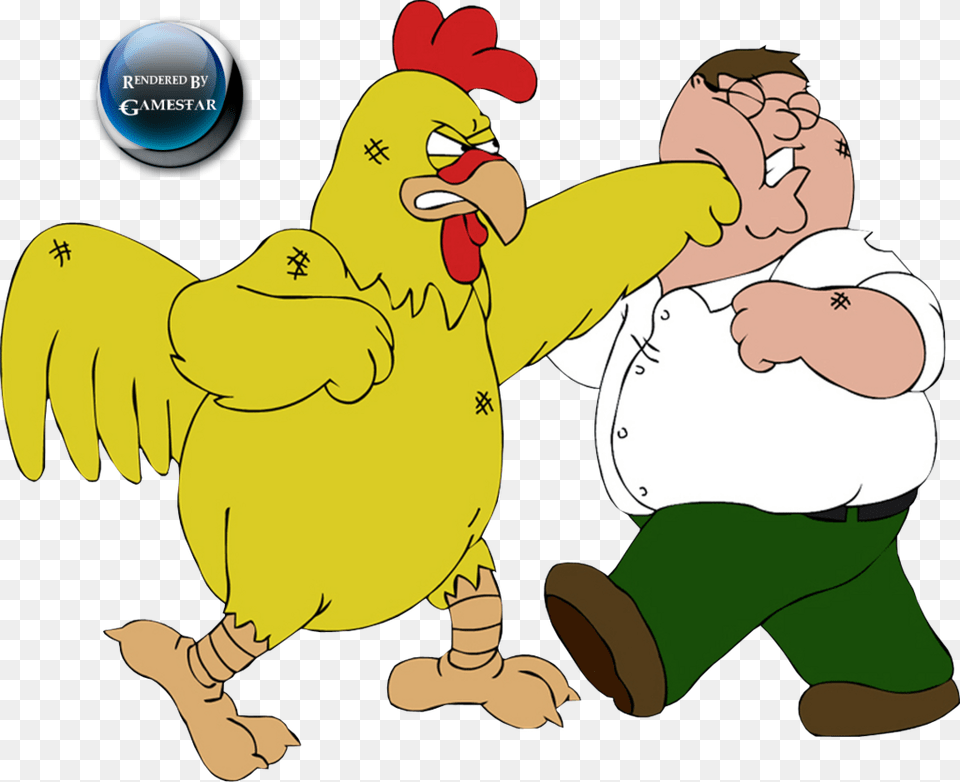 Family Guy Clipart Gun Transparent Gif Family Guy, Baby, Person, Animal, Beak Free Png Download