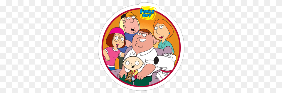 Family Guy Clipart Sticker, Book, Comics, Publication, Baby Png