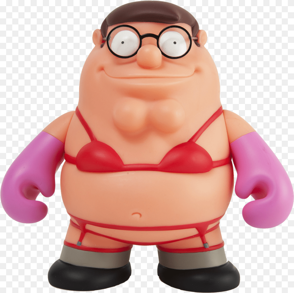 Family Guy Intimate Apparel Peter Red Family Guy Peter Toy, Figurine, Baby, Person Free Png