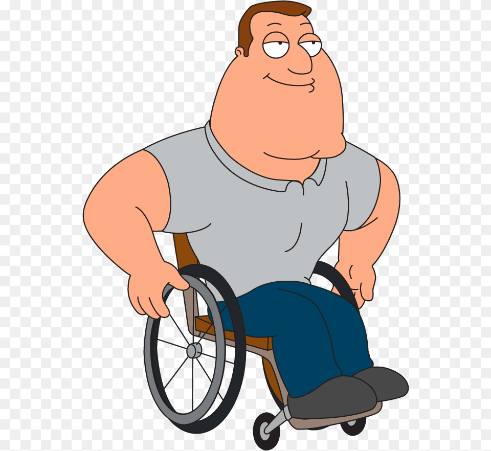 Family Guy Joe Swanson, Adult, Furniture, Male, Man Png Image