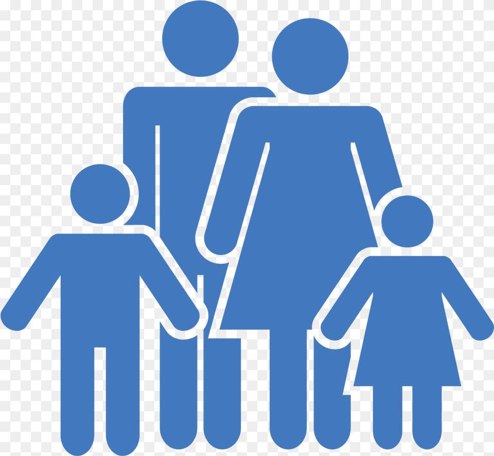 Family Health Icon Download Family Icon Blue, People, Person, Body Part, Hand Free Transparent Png