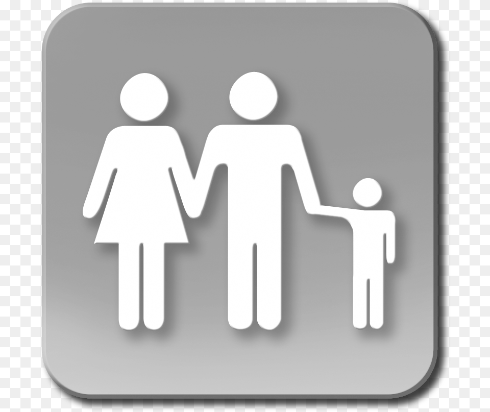 Family Icon Heterosexual Awareness Month, Sign, Symbol, Road Sign Png Image