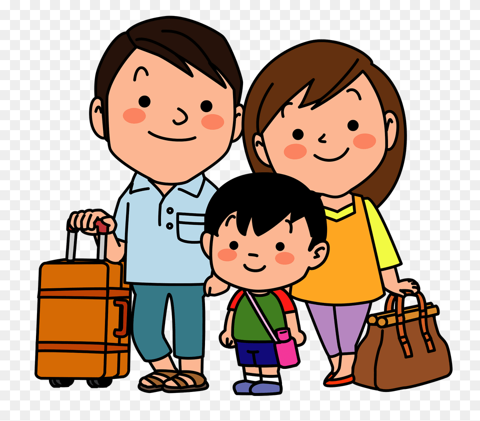 Family Is Traveling Clipart, Baby, Person, Face, Head Free Transparent Png