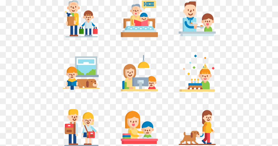 Family Life Parenting Icon, Baby, Person, Face, Head Free Transparent Png