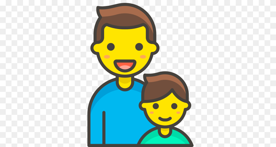 Family Man Boy Icon Of Vector Emoji, Face, Head, Person, Photography Free Png Download