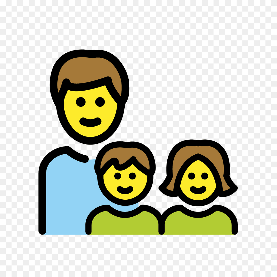 Family Man Girl Boy Emoji Clipart, Face, Head, Person, Baby Free Transparent Png