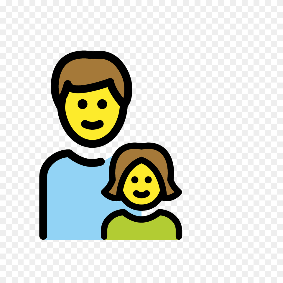 Family Man Girl Emoji Clipart, Baby, Face, Head, Person Png Image