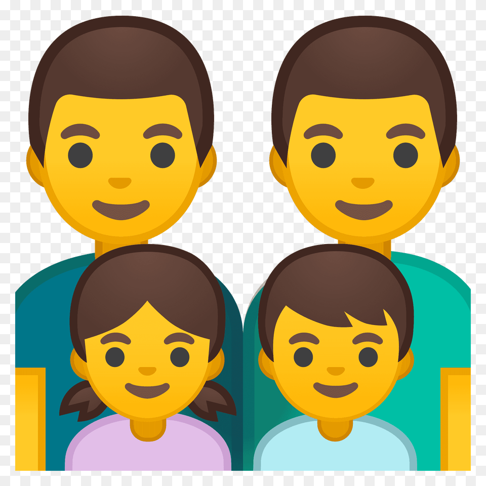 Family Man Man Girl Boy Emoji Clipart, Face, Head, Person, Photography Free Png