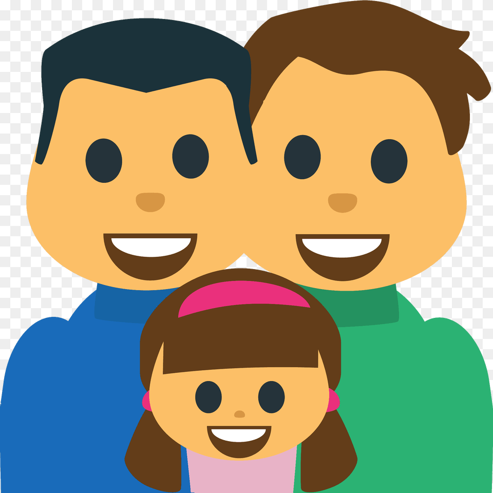 Family Man Man Girl Emoji Clipart, Baby, Person, Face, Head Free Transparent Png