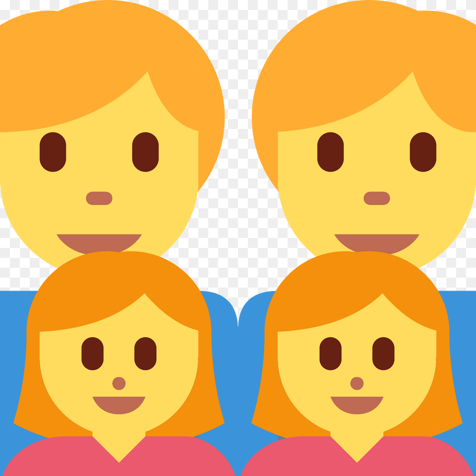 Family Man Man Girl Girl Emoji Clipart, Baby, Face, Head, Person Free Png