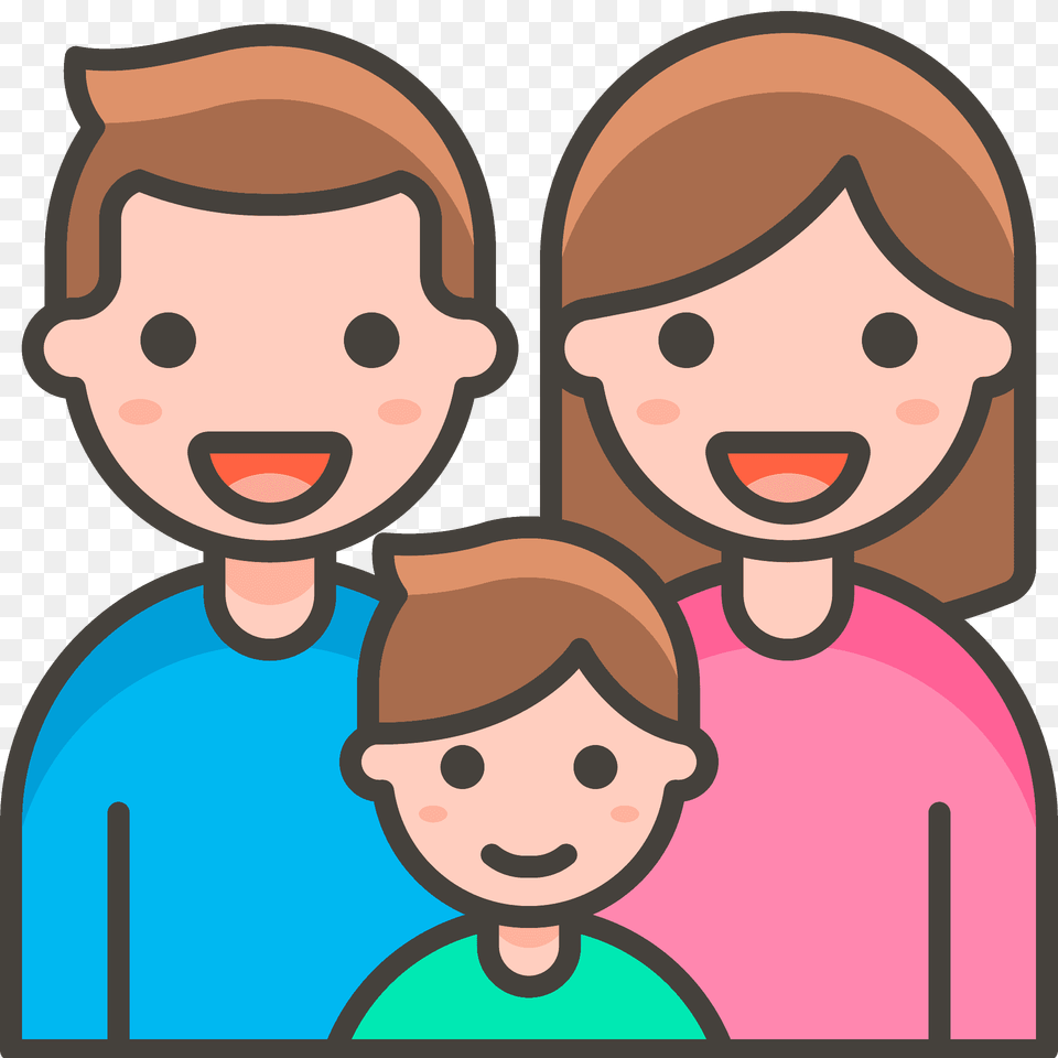 Family Man Woman Boy Emoji Clipart, Face, Head, Person, Baby Free Png