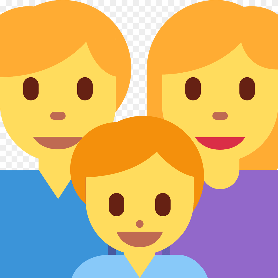 Family Man Woman Boy Emoji Clipart, Face, Head, Person, Baby Free Png
