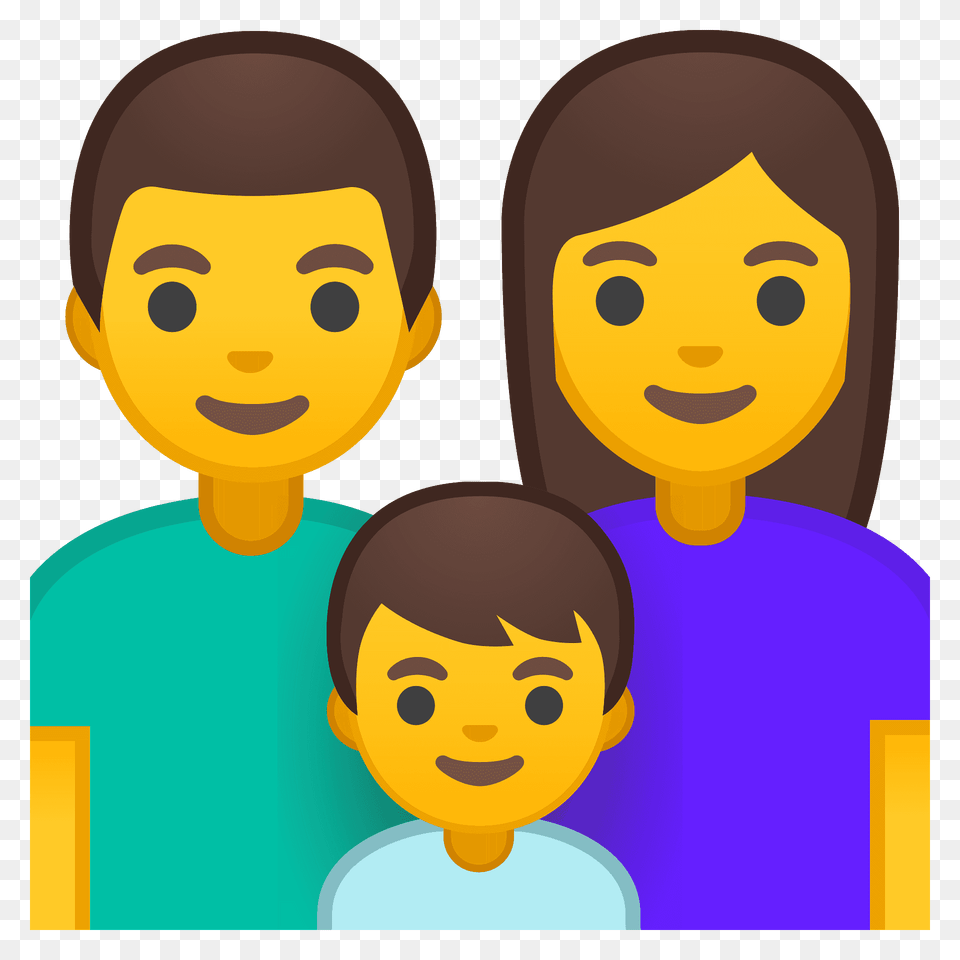 Family Man Woman Boy Emoji Clipart, Face, Head, People, Person Free Png Download