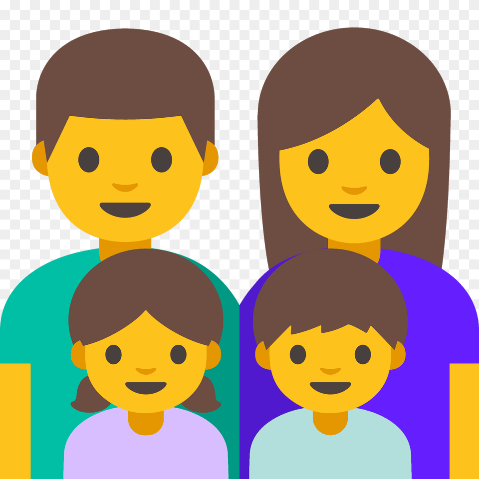 Family Man Woman Girl Boy Emoji Clipart, Baby, Person, Face, Head Free Transparent Png