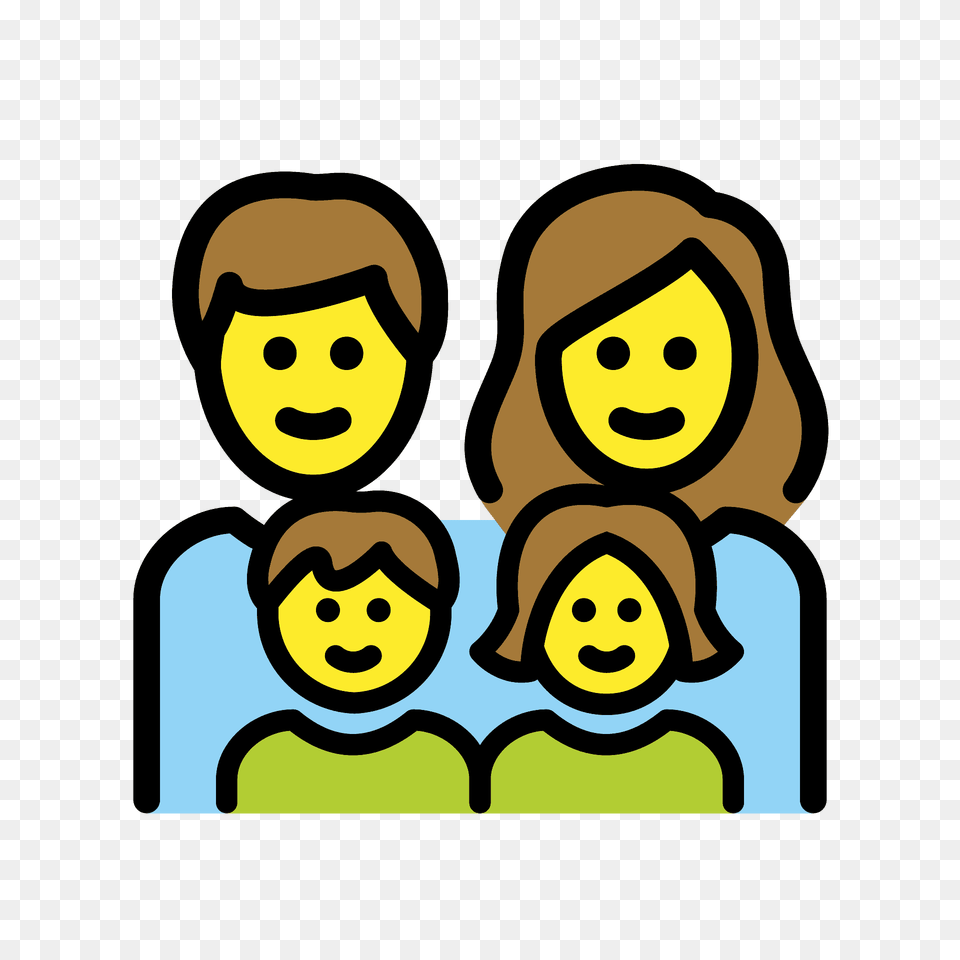 Family Man Woman Girl Boy Emoji Clipart, Baby, Person, Face, Head Free Transparent Png