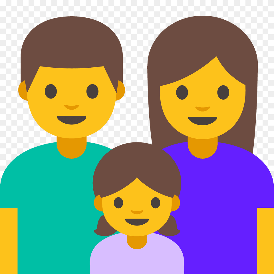 Family Man Woman Girl Emoji Clipart, Baby, Person, Face, Head Png